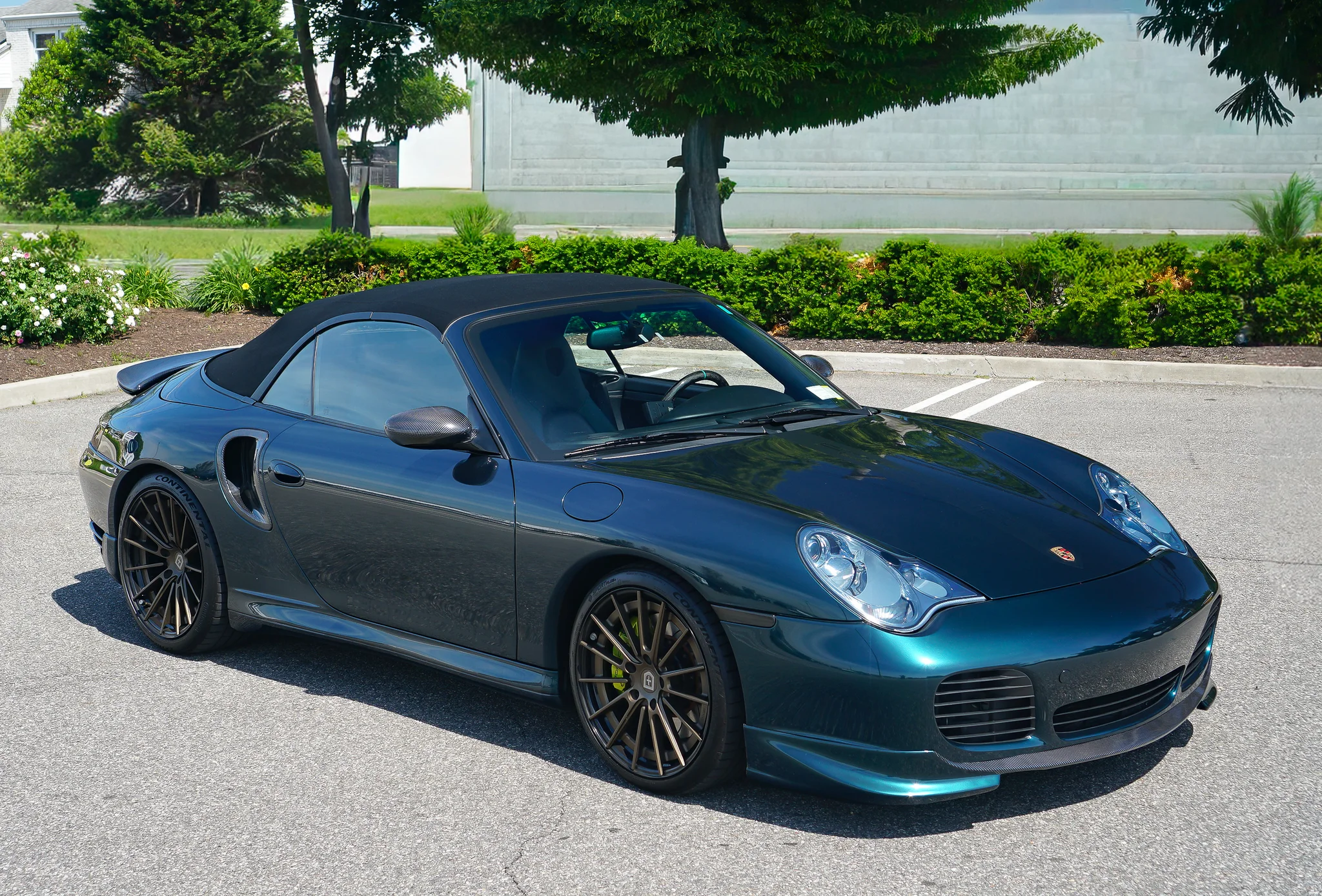 20k-Mile 2004 Porsche 996 Turbo Cabriolet 6-Speed photo 6