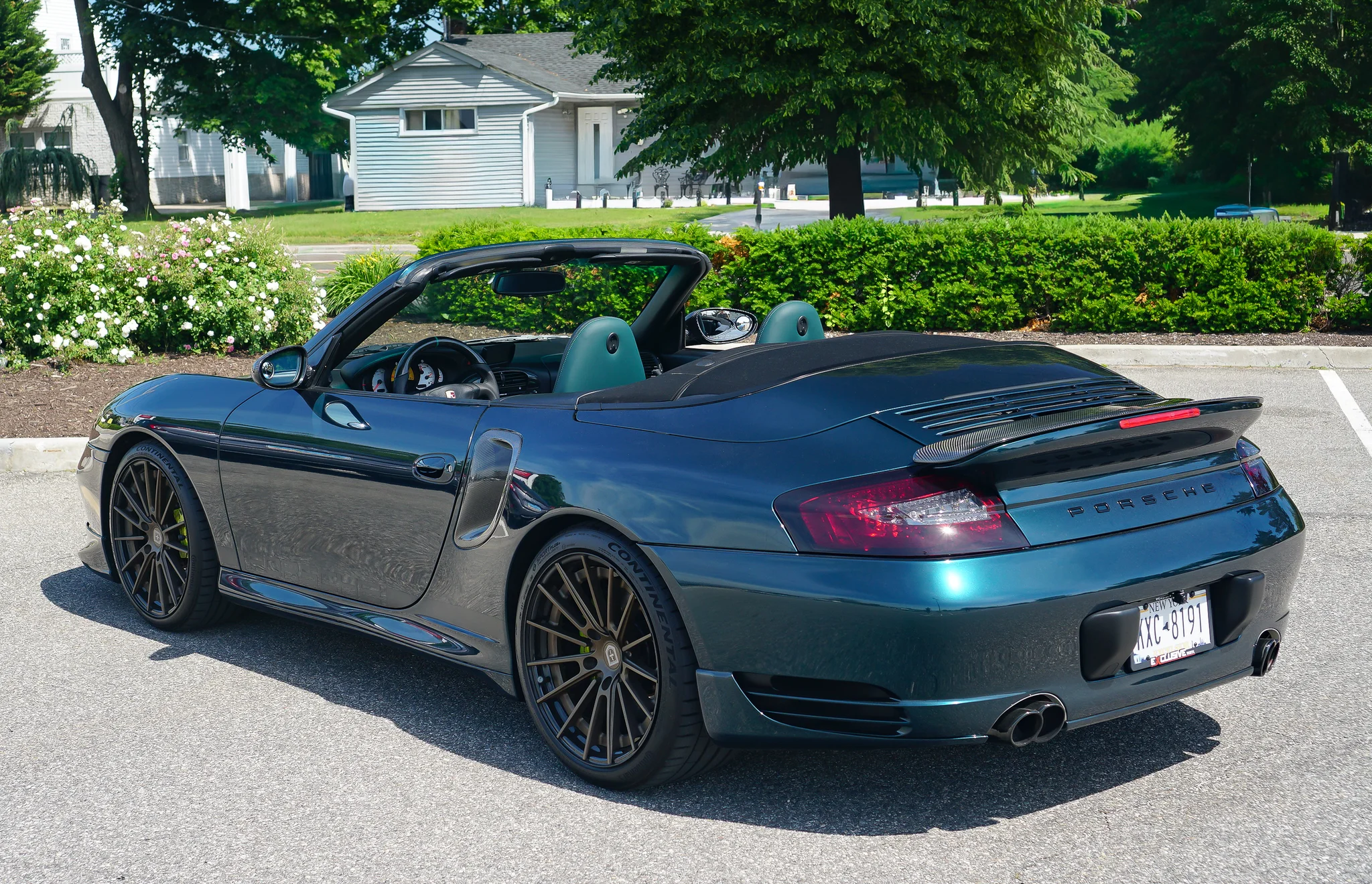 20k-Mile 2004 Porsche 996 Turbo Cabriolet 6-Speed photo 2