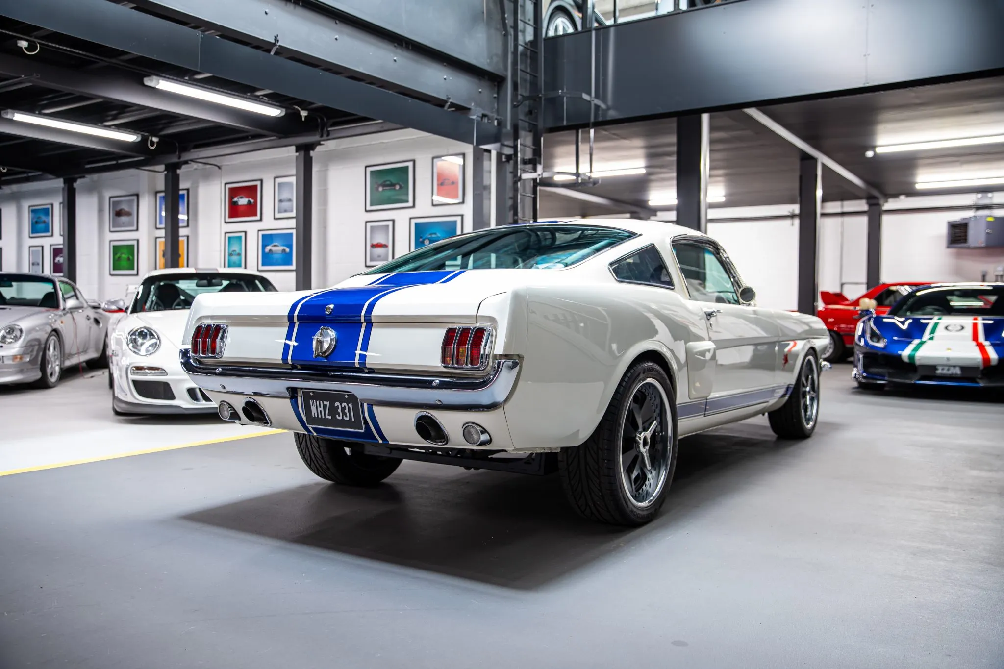 Fuel-Injected, 331-Powered 1966 Ford Mustang Fastback 5-Speed photo 6